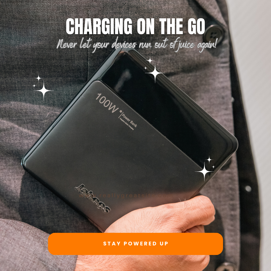 HyperFuel 100W Back-Up Power Bank for Laptops and Other Devices (20,000mAh)