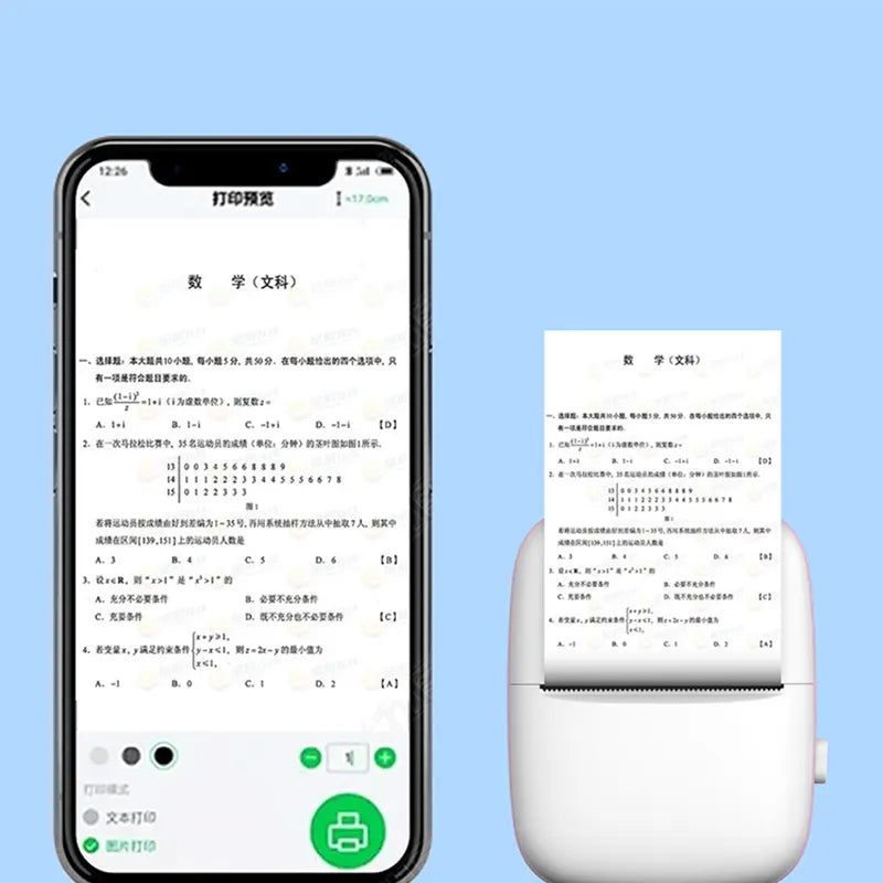 Original Portable Mini Pocket Photo Thermal Printer