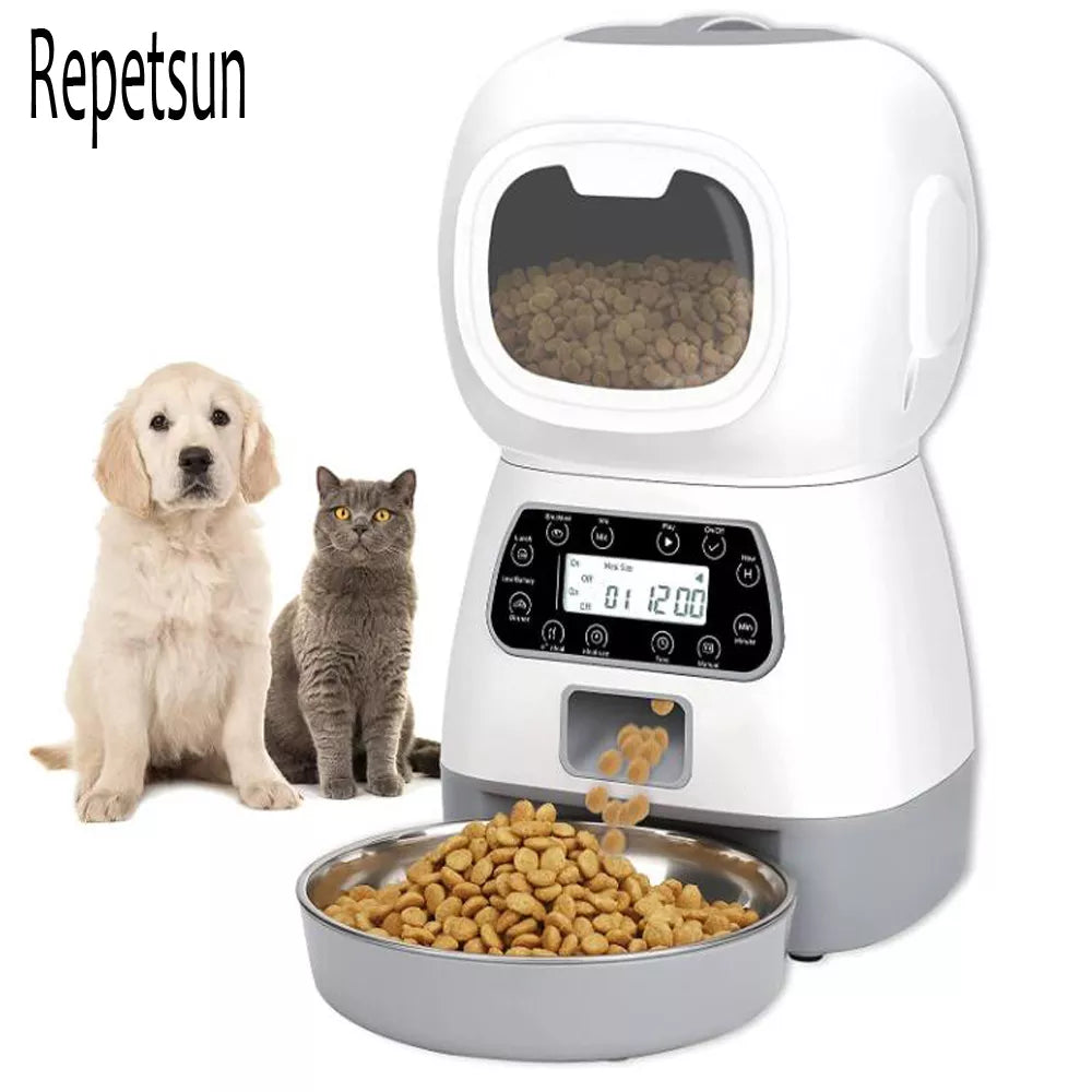 3.5L Automatic Pet Feeder Smart Food Dispenser