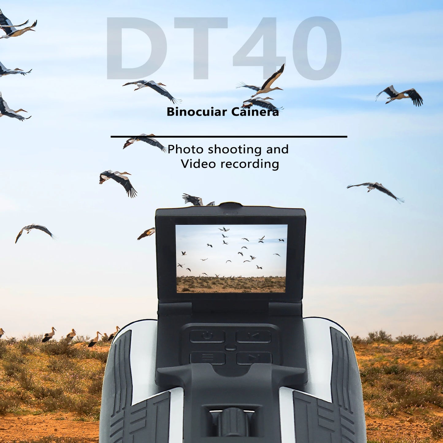 DT40 New 2.5K Resolution Digital Binoculars Camera