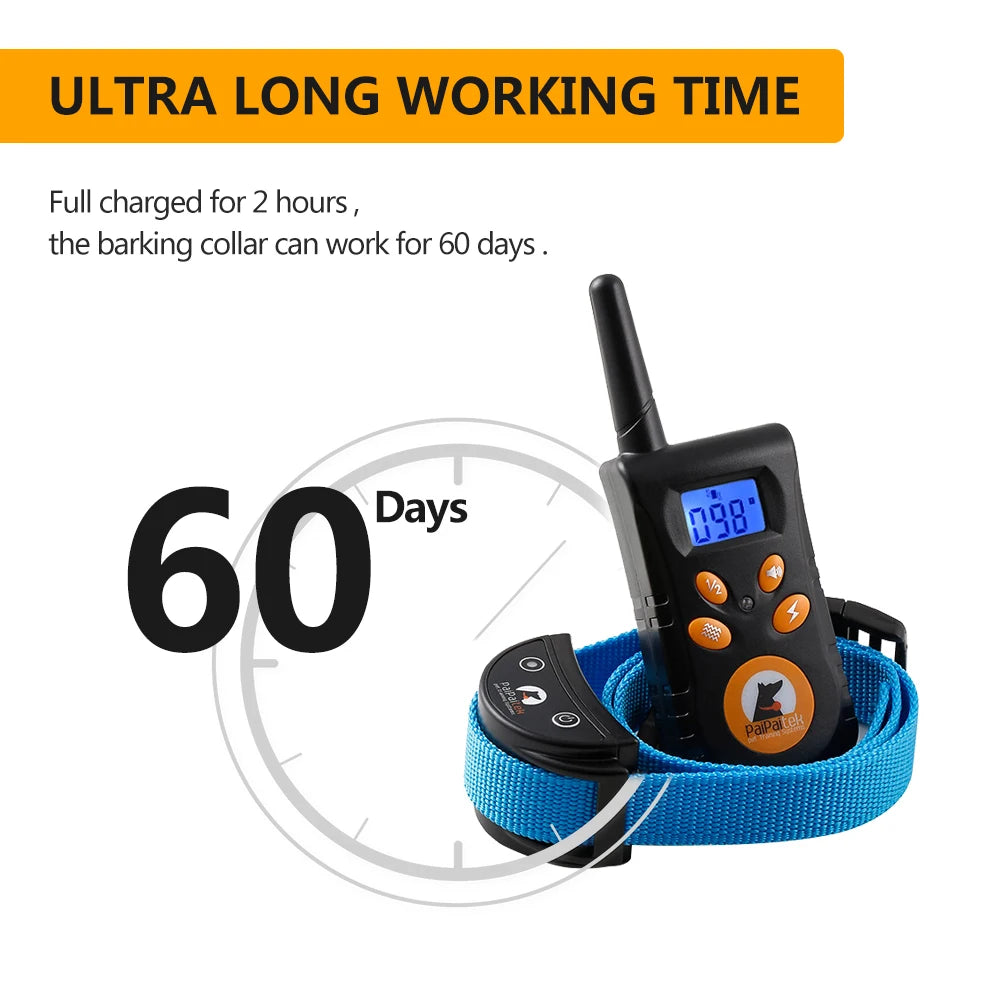 Pet Supplies Electric Buzz and Beep pet Remote Control Dog Bark Shock Collar