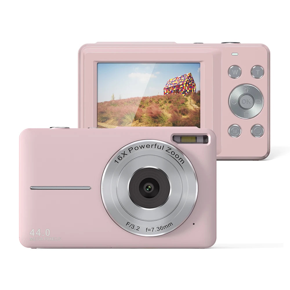 44mp Digital Camera Mini Digital Camera Children Digital Toy Lithium Battery