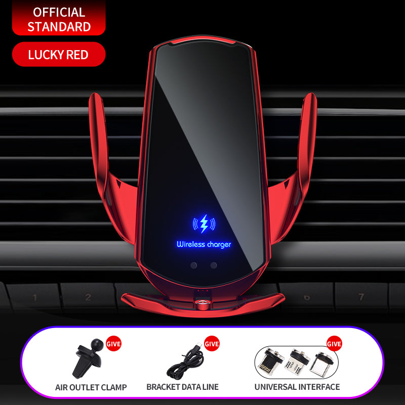 Fast Charging 15W Q3 Magnetic Charging Auto Clamping Phone Car Wireless Charger