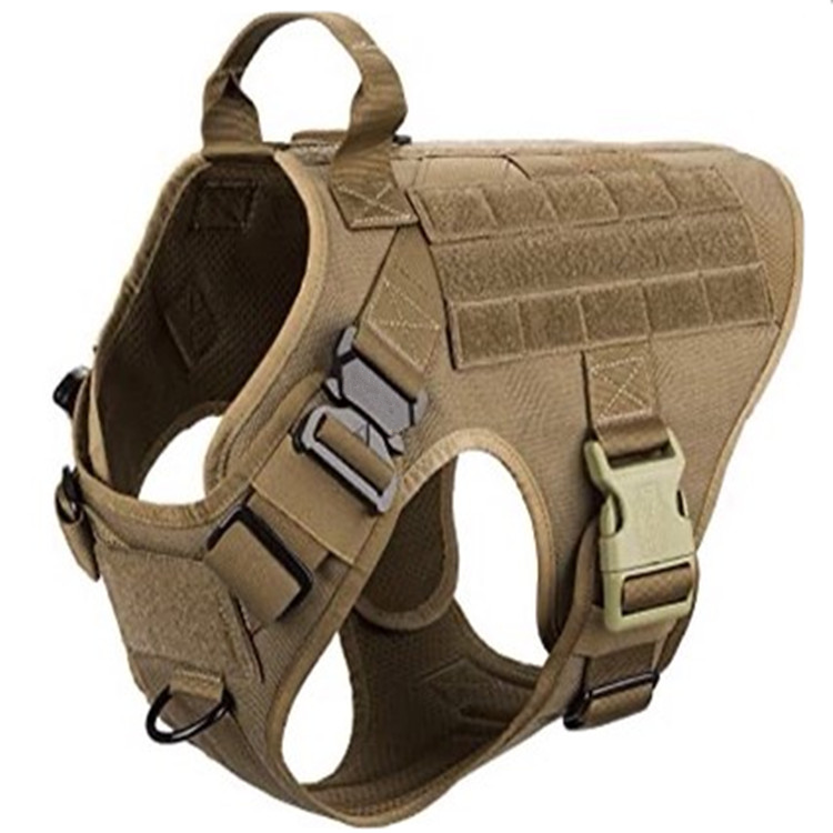 Heavy Duty Adjustable Tactical Training Dog Harness