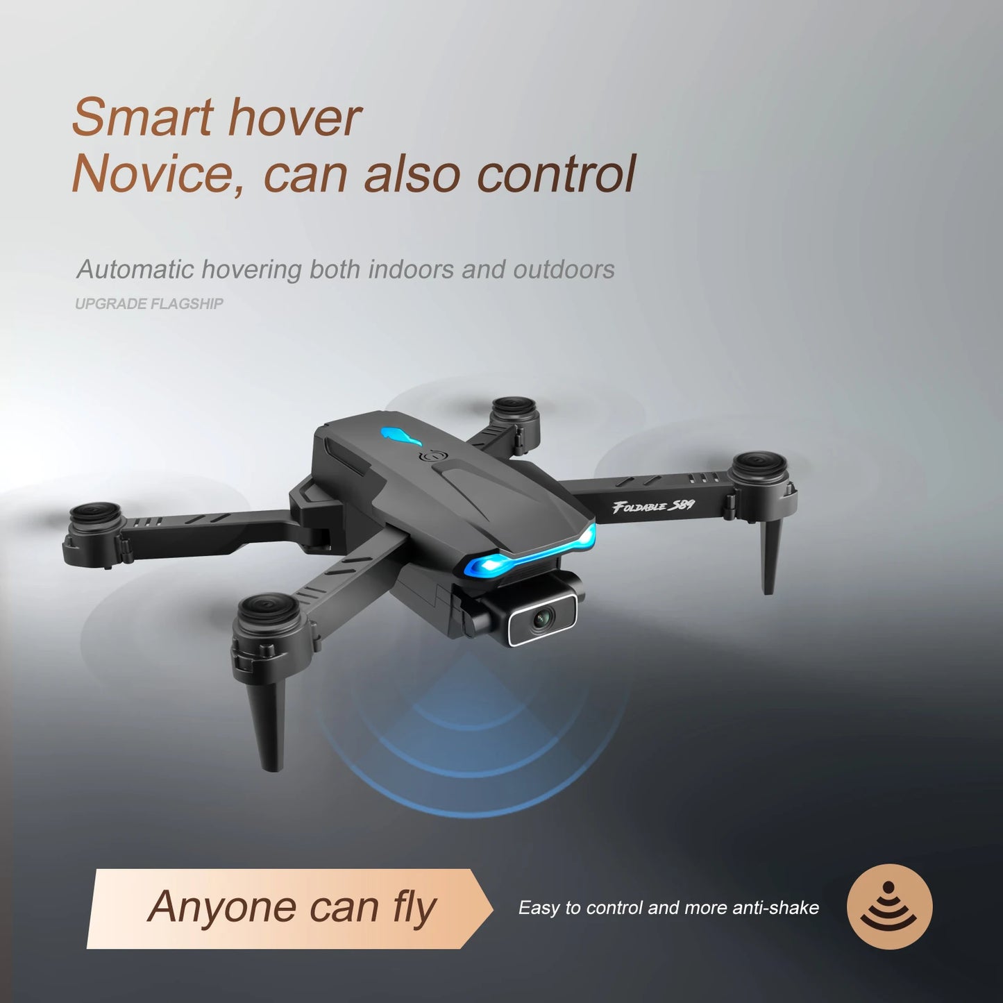OEM S89 Drone With 4K HD Dual Camera Wifi FPV