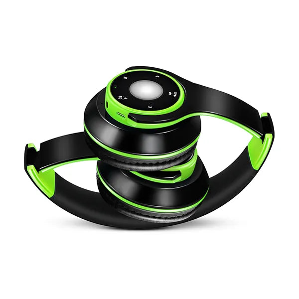 Colorful Stereo Audio Mp3 Bluetooth Headset Wireless Headphones Earphone Support SD Card With Mic Play 20 Hours (Copy)