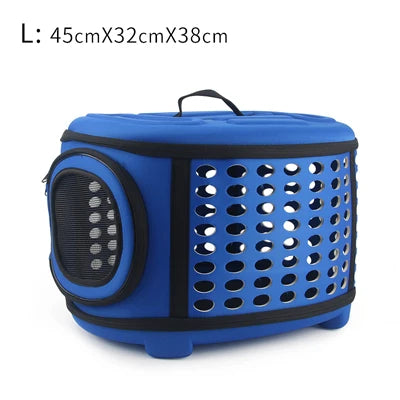 Pet Carrier Bag Portable Outdoor Cat Foldable Dog Travel Pet Bag