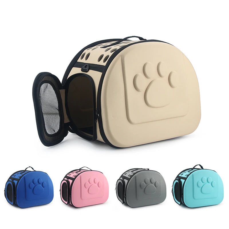 Pet Carrier Bag Portable Outdoor Cat Foldable Dog Travel Pet Bag