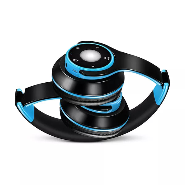 Colorful Stereo Audio Mp3 Bluetooth Headset Wireless Headphones Earphone Support SD Card With Mic Play 20 Hours (Copy)