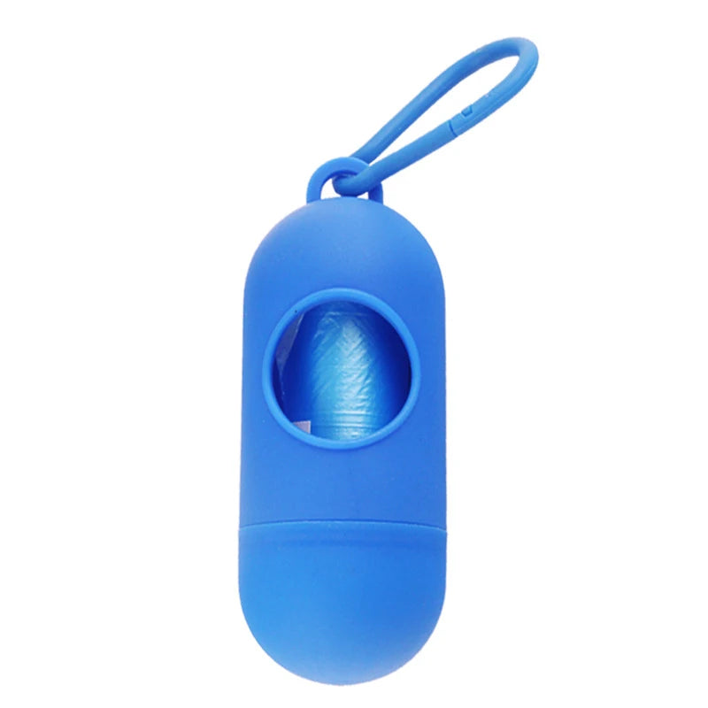 Bullet Shape Cat Dog Garbage Box Pet Garbage Bag Dispenser Pet Manure Recycling Poop Bags Set Accessories for Animals Products
