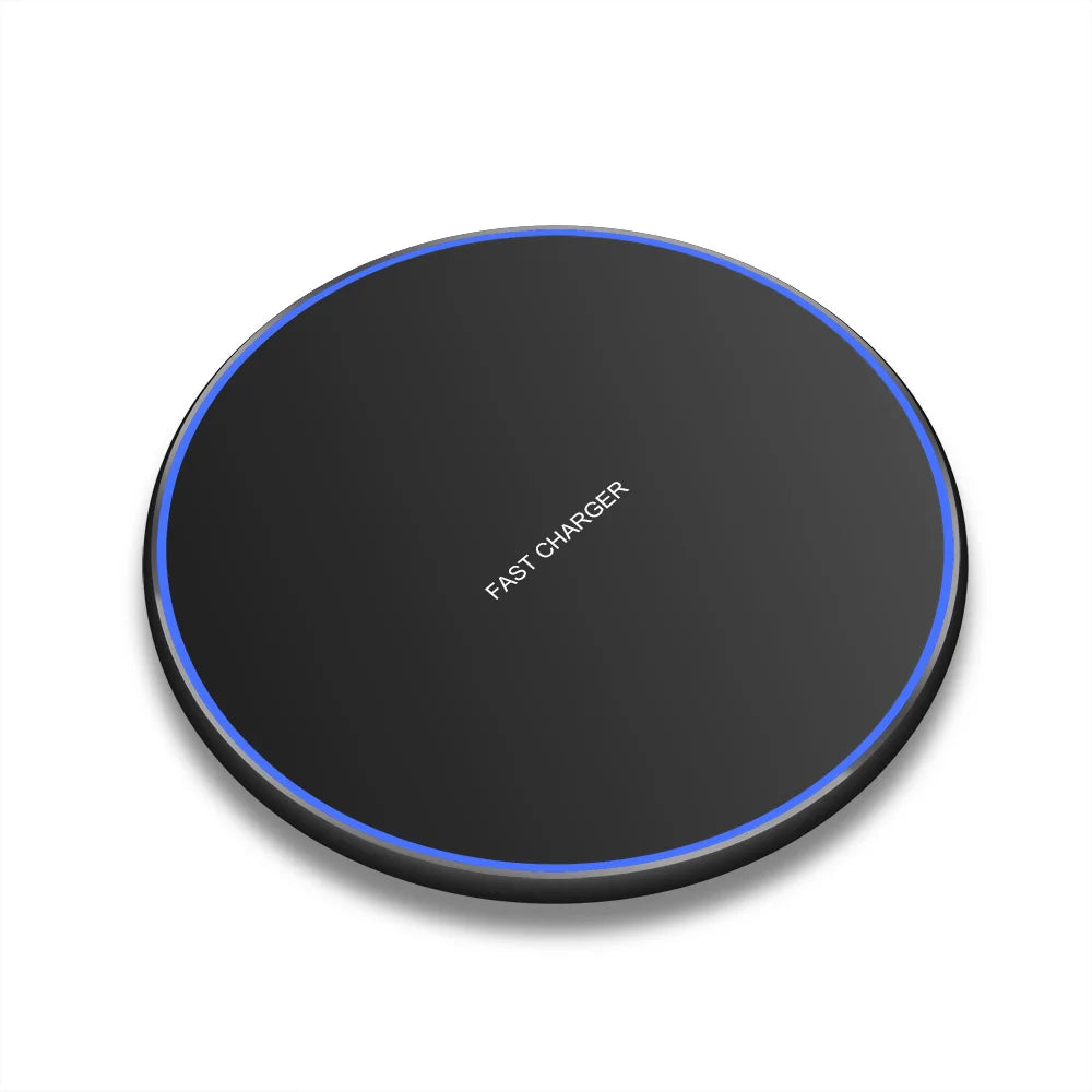 15W Quick Charging Wireless Fast Charger 10W QC 3.0 Charge for iPhone 14 13 12 11 Pro XS XR X 8 Samsung S22 S21 S20 Xiaomi Mi 13