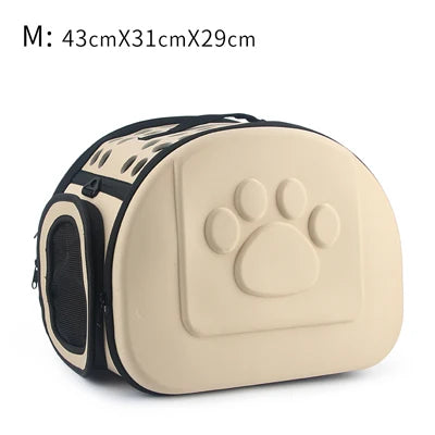 Pet Carrier Bag Portable Outdoor Cat Foldable Dog Travel Pet Bag