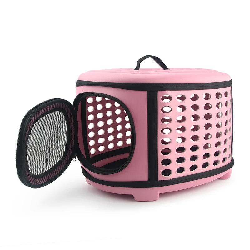 Pet Carrier Bag Portable Outdoor Cat Foldable Dog Travel Pet Bag