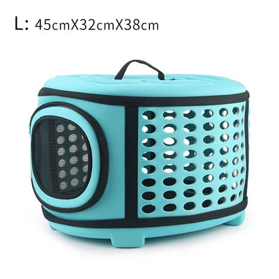 Pet Carrier Bag Portable Outdoor Cat Foldable Dog Travel Pet Bag