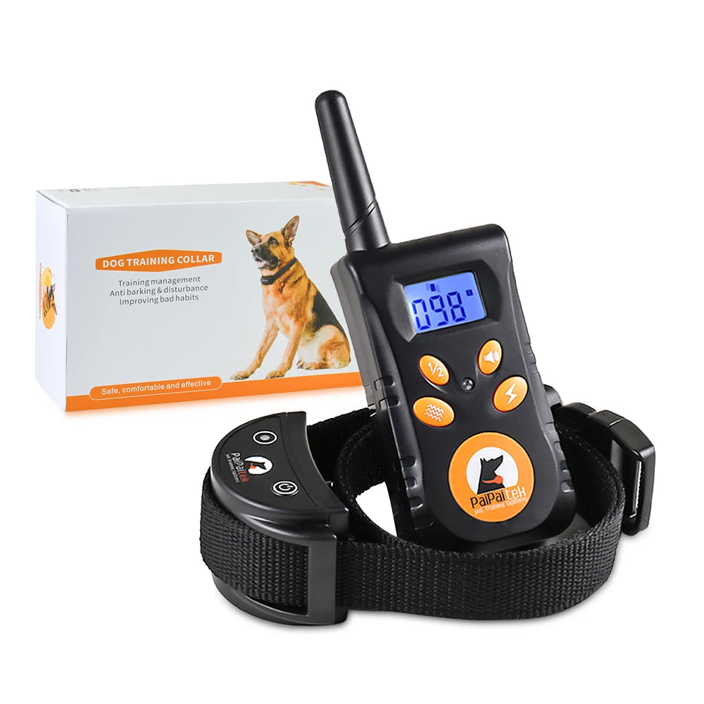 Pet Supplies Electric Buzz and Beep pet Remote Control Dog Bark Shock Collar
