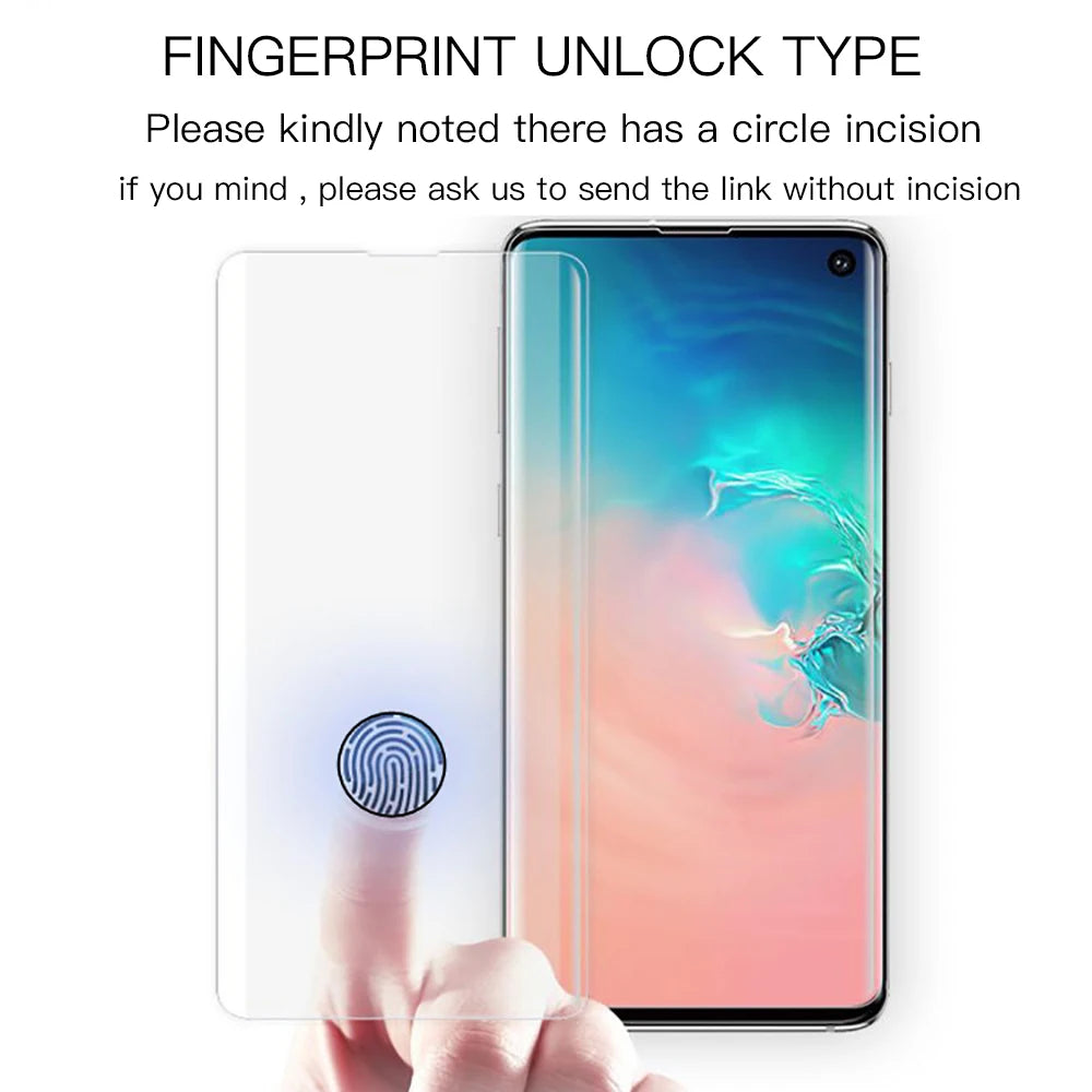 11D Full Curved Screen Tempered Glass for Samsung Galaxy S8 S9 S10 Plus S10E S7 ED Protector for Note 8 9 10 Pro Protective Film