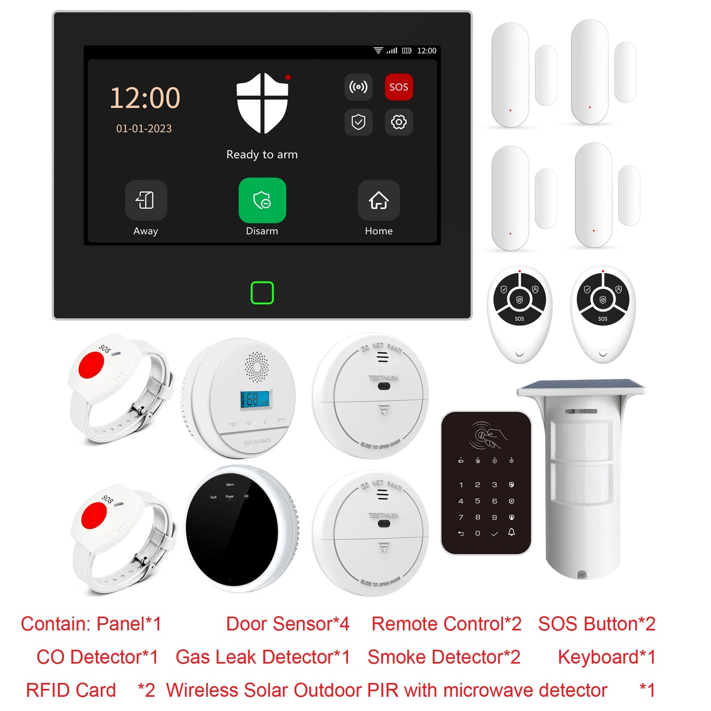 Tuya Wifi Wireless Smart Home Security Alarm Systems for Homes