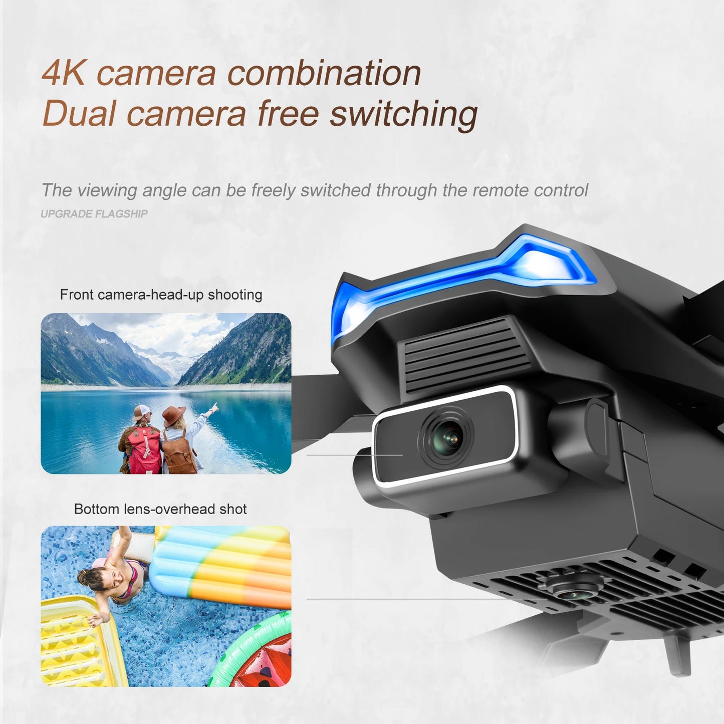 OEM S89 Drone With 4K HD Dual Camera Wifi FPV