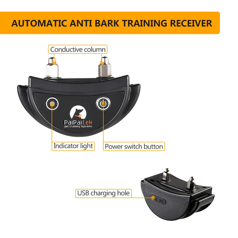 Pet Supplies Electric Buzz and Beep pet Remote Control Dog Bark Shock Collar