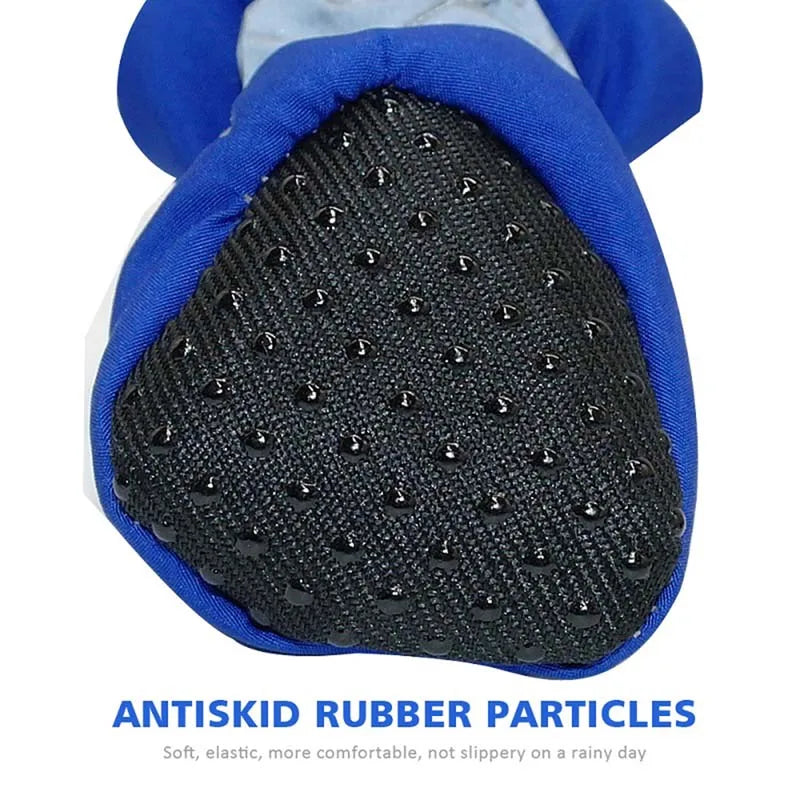 4pcs Antiskid Puppy Shoes