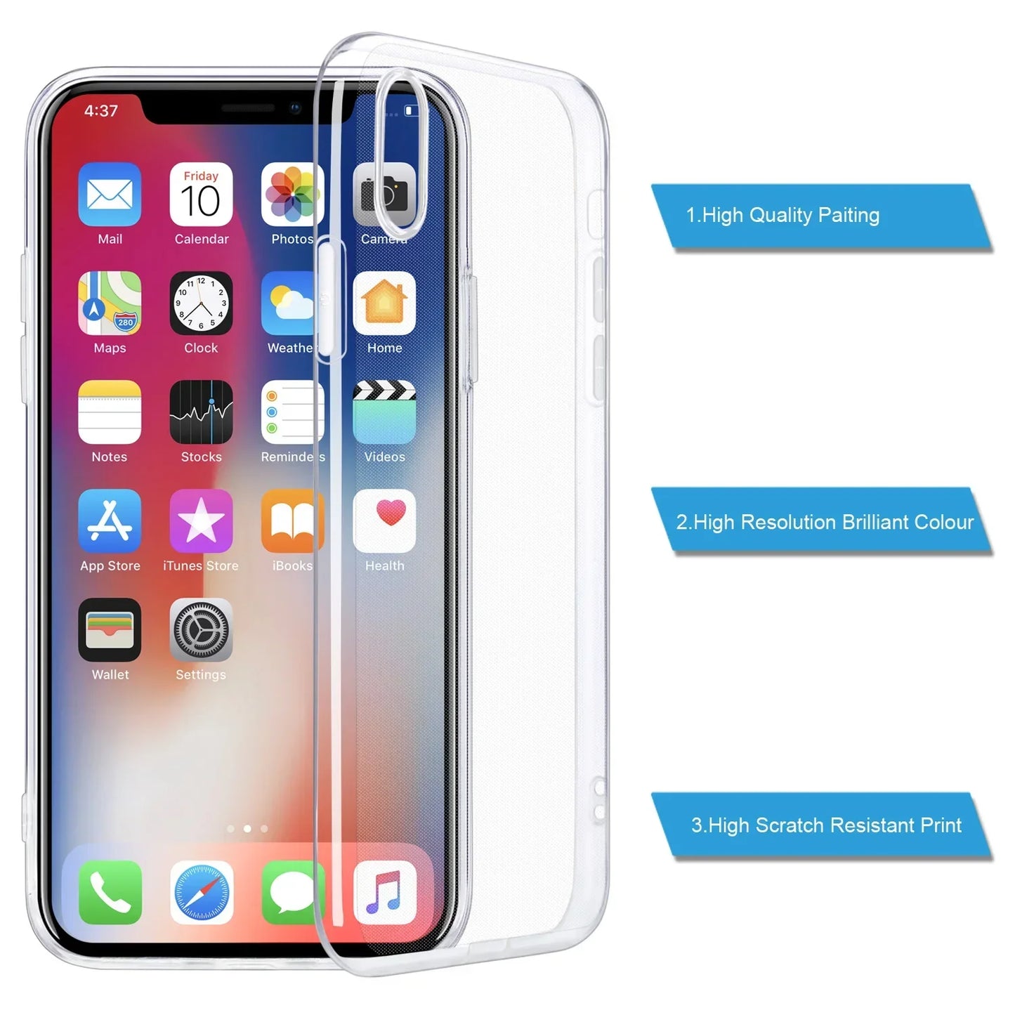 For iPhone 15 14 13 12 11 Pro Max X XR XS Max 678 Plus SE 2022 Case, WEFOR Slim Clear Soft TPU Cover Support Wireless Charging