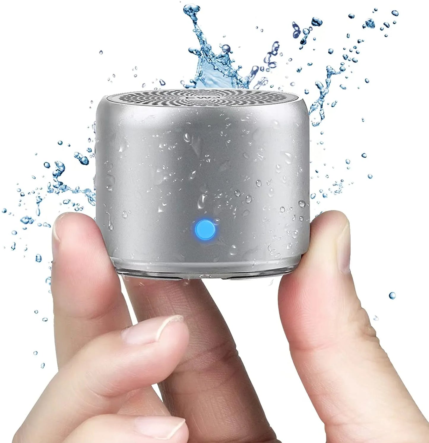 EWA A106 Pro Mini Bluetooth Speaker With Custom Bass Radiator, IPX7 Waterproof, Super Portable Speakers, Travel Case Packed