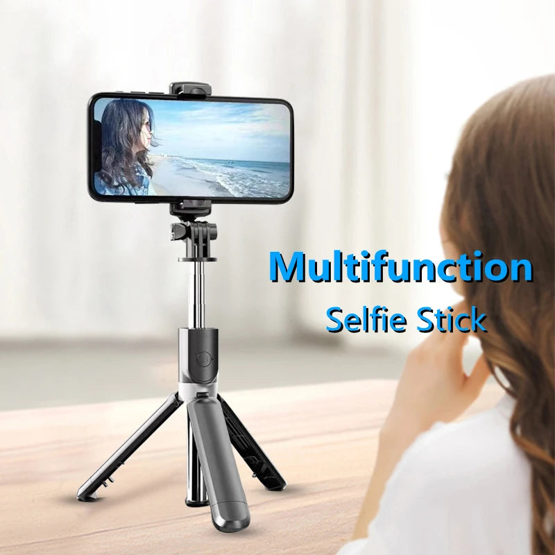 Cell Phone Holder Selfie Stick Tripod for iPhone