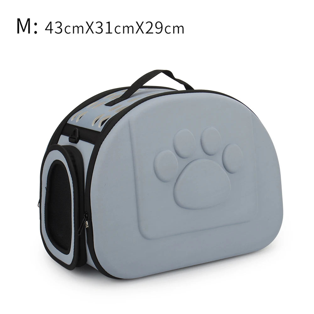 Pet Carrier Bag Portable Outdoor Cat Foldable Dog Travel Pet Bag