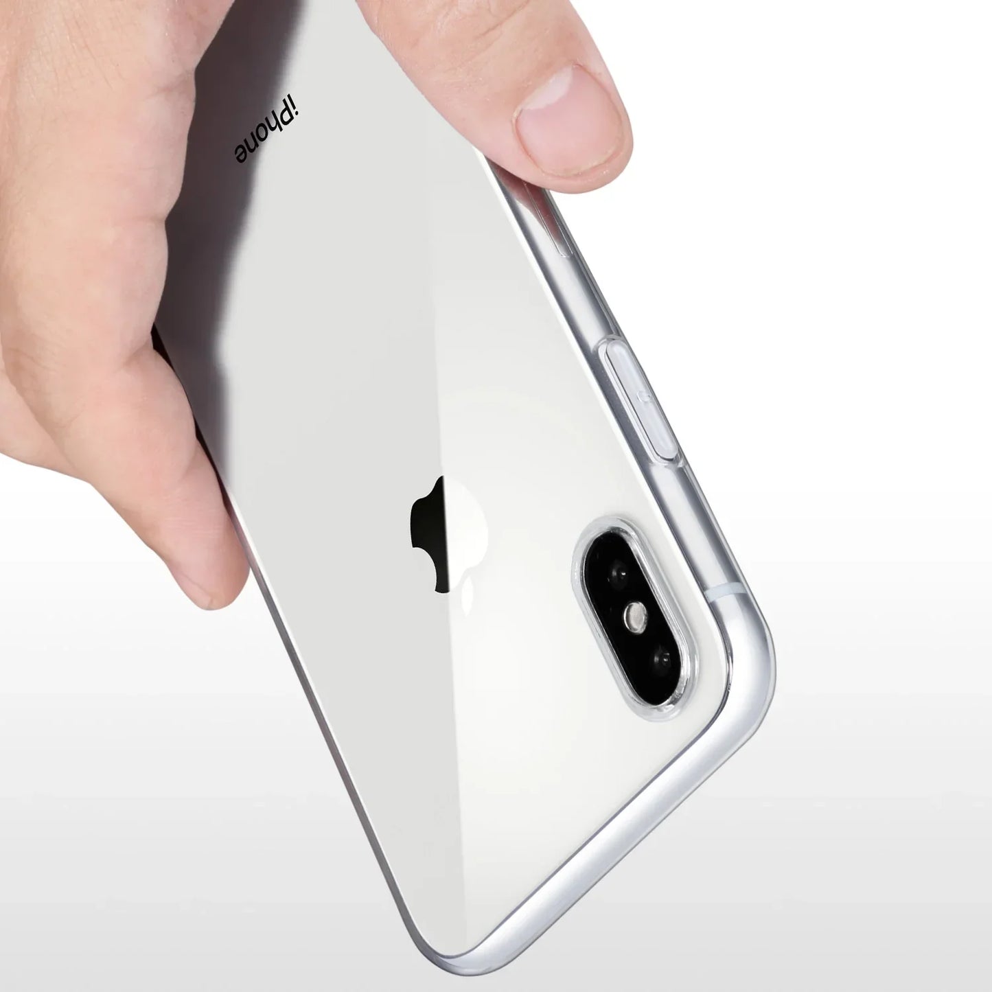 For iPhone 15 14 13 12 11 Pro Max X XR XS Max 678 Plus SE 2022 Case, WEFOR Slim Clear Soft TPU Cover Support Wireless Charging