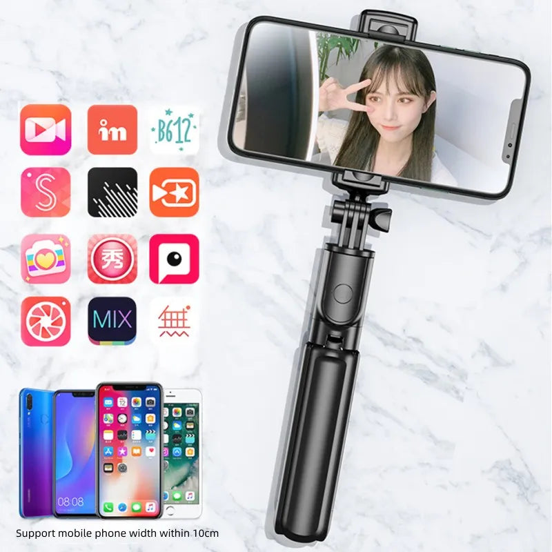 Cell Phone Holder Selfie Stick Tripod for iPhone