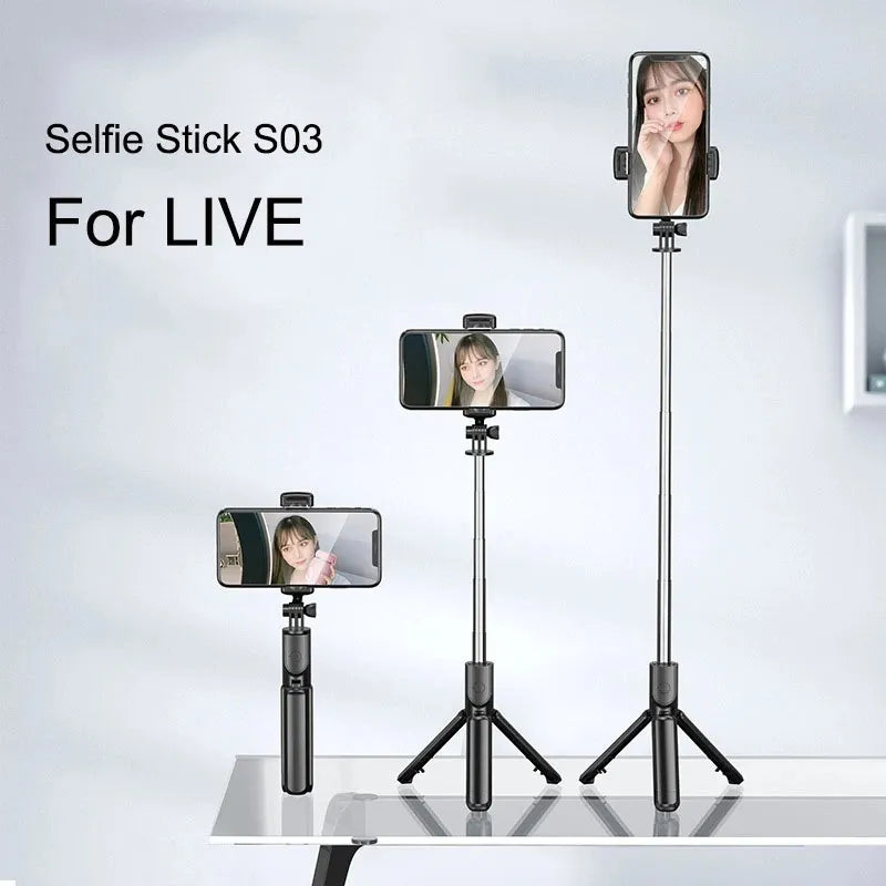 Cell Phone Holder Selfie Stick Tripod for iPhone