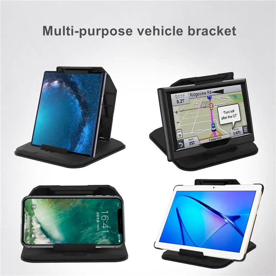 Phone Car Holder on Dashboard 4.0 to 8 Inch Phone Tablet Holder