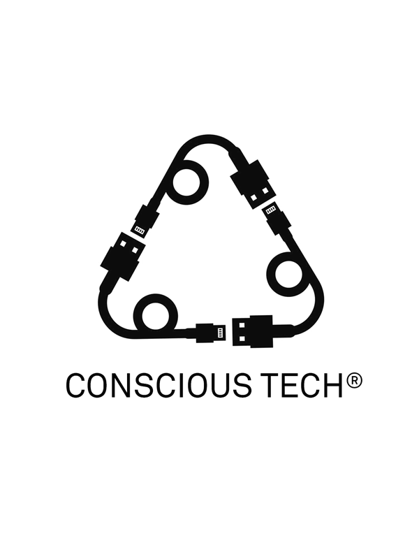 Black iPhone Lightning Cable · 2 Meter · Made of Recycled Fishing Nets