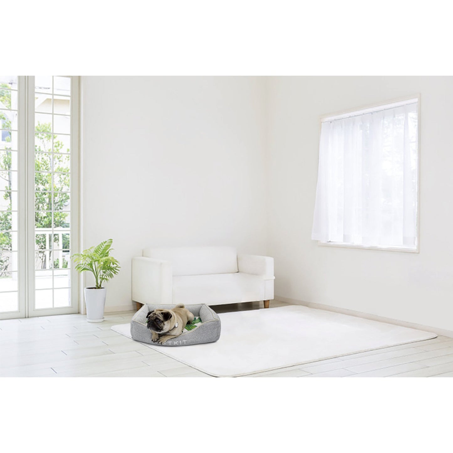 Instachew PETKIT Reversible Cooling and Warming Pet Bed