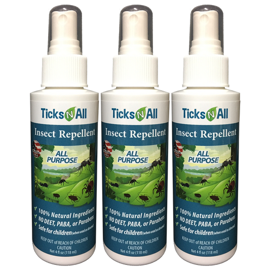 All Natural All Purpose Insect Repellent 4oz (3 Pack)