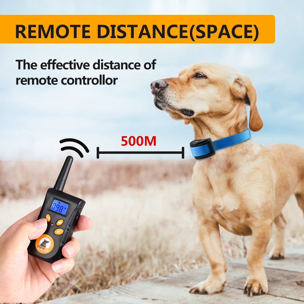 Pet Supplies Electric Buzz and Beep pet Remote Control Dog Bark Shock Collar