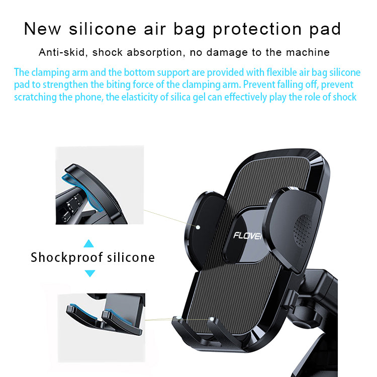 Rotate 360 Flexible Car Phone Holder Dashboard Mount