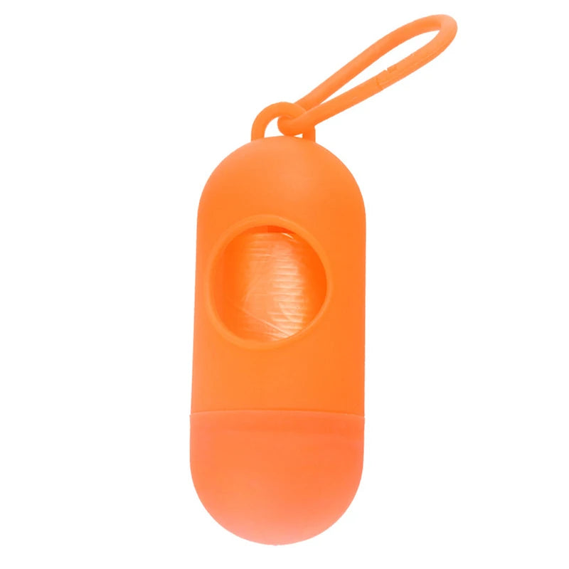Bullet Shape Cat Dog Garbage Box Pet Garbage Bag Dispenser Pet Manure Recycling Poop Bags Set Accessories for Animals Products