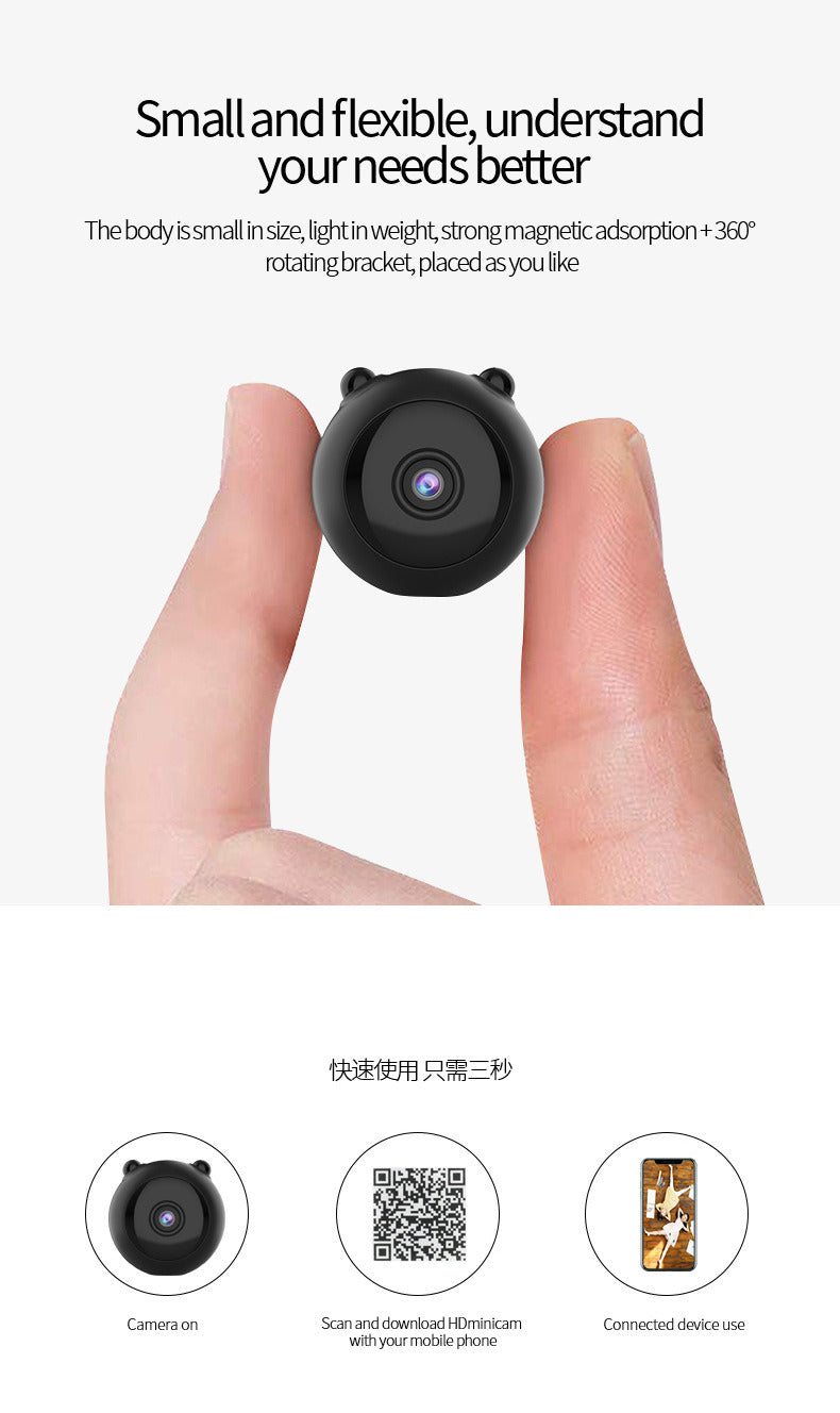 NA9 1080P HD Wifi Mini Wireless Surveillance Camera